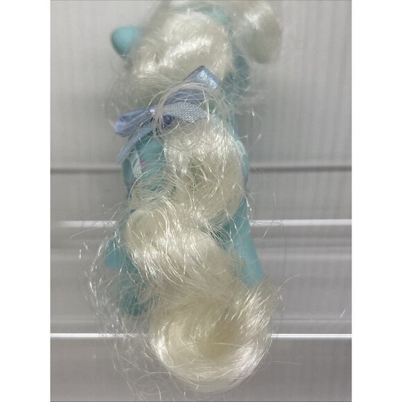 Vtge My Little Pony G1 Baby Wiggles Newborn Baby Ponies Aqua Unicorn COMPLETE - Picture 8 of 16